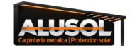 Logo de Alusol, carpintería metálica y protección solar