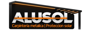 Logo de Alusol, carpintería metálica y protección solar